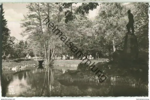 Bad Lauterberg - Partie im Kurpark - Verlag Klinke & Co. Berlin - gel. 1953