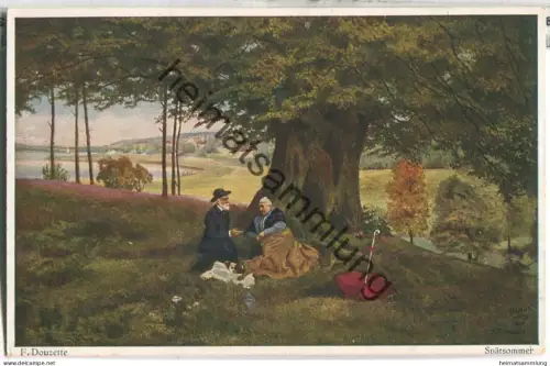 Spätsommer - F. Douzette - Verlag Wohlgemuth & Lissner GmbH Berlin No. 5009
