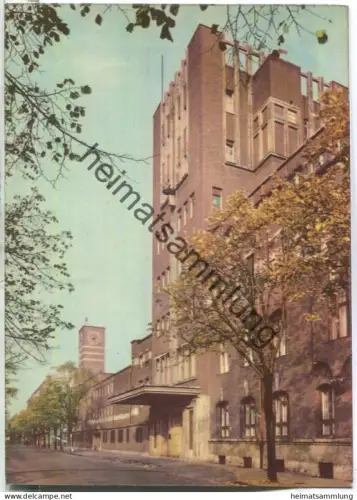 Persilwerke Düsseldorf - Rückseite beschrieben 60er Jahre