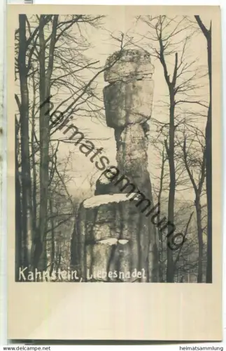 Kahnstein - Liebesnadel - Foto-Ansichtskarte
