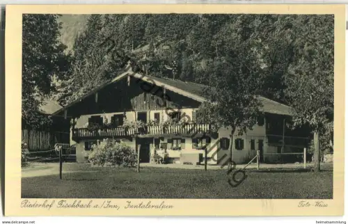 Riederhof - Fischbach am Inn - Verlag Max Weiss Flintsbach