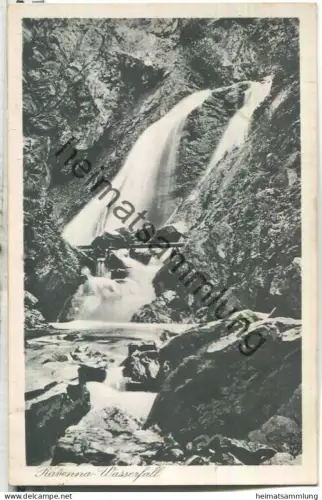 Ravenna Wasserfall - Foto-Ansichtskarte - Verlag Chr. Franz Titisee