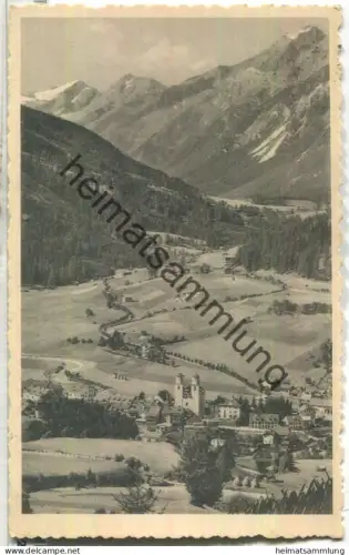 Steinach am Brenner gegen das Gschnitztal - Foto-Ansichtskarte - Verlag A. Schöllhorn Innsbruck - gel. 1937