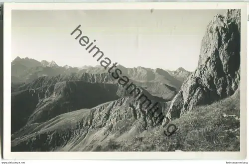 Hochstadel bei Oberdrauburg - Blick auf Karnische Alpen - Foto-Ansichtskarte - Verlag Karl Manhart Oberdrauburg
