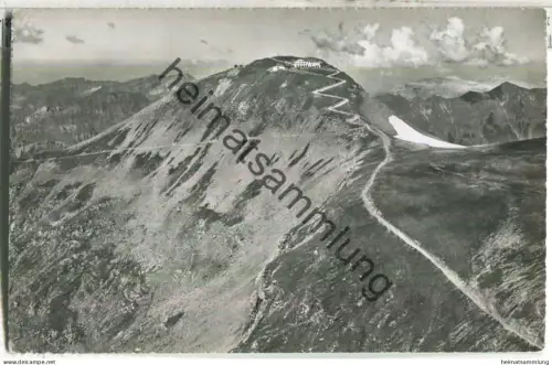 Faulhorngipfel - Foto-Ansichtskarte - Verlag E. Schudel Photohaus Grindelwald - gel. 1958