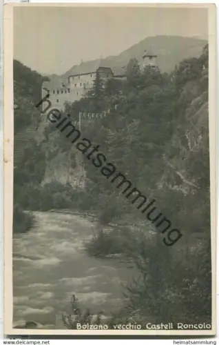 Bolzano - vecchio Castell Roncolo - Foto-Ansichtskarte