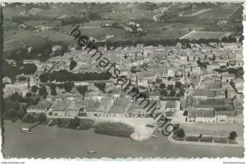 Bourg-sur-Gironde - Flugaufnahme - Foto-Ansichtskarte