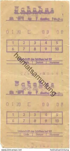 Deutschland - Bahnbus - Schüler - Fahrschein