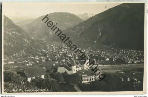 Bolzano - Reichrieglerhof - Panorama generale - Foto-Ansichtskarte