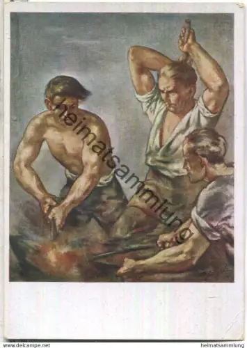 Rhythmus der der Arbeit signiert O. F. Weber - Paul Meyer Kunstverlag Bremen