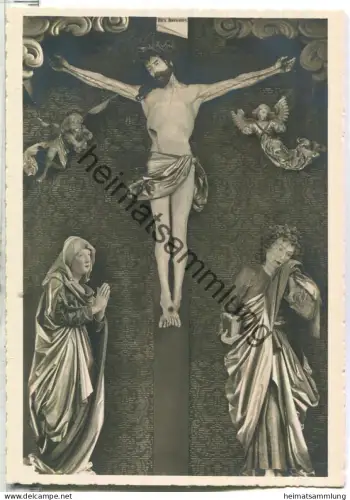 Nördlingen - St. Georgskirche - Gruppe am Hochaltar - Stoja-Verlag Nürnberg