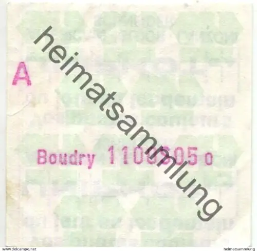 Schweiz - TN Transports Publics Neuchâtelois SA - Fahrschein