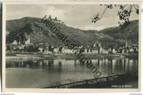 Alken an der Mosel - Foto-Ansichtskarte - Verlag N. R. Scharbach Brodenbach Nr. 932