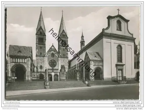 Werl - Basilika - Foto-AK Grossformat