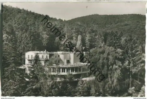 Bergzabern - Kur- und Parkhotel - Foto-Ansichtskarte - Verlag Gebr. Metz Tübingen