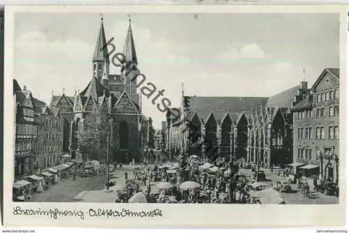 Braunschweig - Altstadtmarkt - Verlag Rudolf Schwuttge Braunschweig