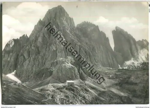 Val Gardena - Rifugio Gruppo Sassolungo- Foto-Ansichtskarte  - Editore A. Renaldin Ortisel