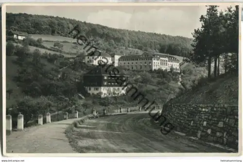 Bad Mergentheim - Sanatorium Taubertal - Foto-Ansichtskarte - Fotohaus Löhr Bad Mergentheim - gel. 1936
