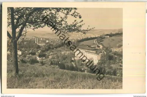 Bad Mergentheim - Sanatorium Taubertal - Foto-Ansichtskarte - Fotohaus Löhr Bad Mergentheim - gel. 1936