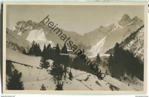 Oberstdorf - Gasthaus und Cafe Kühberg- Foto-Ansichtskarte - Verlag Gebr. Metz Tübingen - gel. 1933