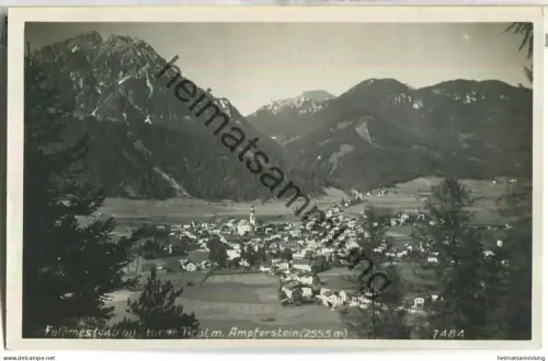 Fulpmes mit Ampferstein- Foto-Ansichtskarte - Verlag A. Stockhammer Tirol 30er Jahre