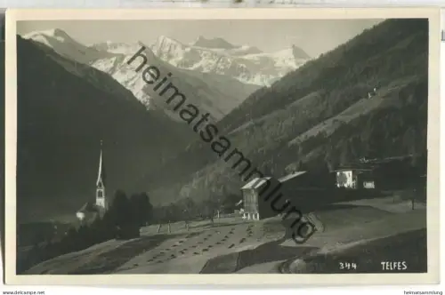 Telfes- Foto-Ansichtskarte - Verlag Adolf Künz Innsbruck 30er Jahre