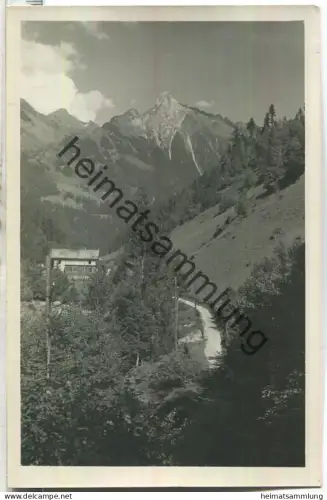 Gasthof Zillergrund - Foto-Ansichtskarte - Verlag Ernst Pfund Mayrhofen 30er Jahre