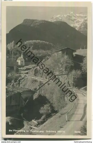 Bei Finkenberg im Tuxertal gegen Grünberg - Foto-Ansichtskarte - Verlag Chizzali Innsbruck 30er Jahre