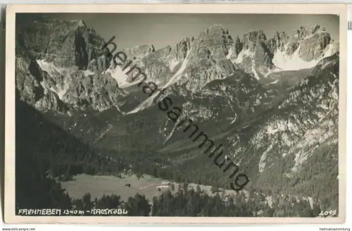 Froneben - Kalkkögl - Foto-Ansichtskarte - Verlag Much Heiss Innsbruck