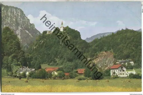 Bad Reichenhall - St. Ponkratz - Gasthof Kaitl Besitzer Peter Schröfl - Verlag Martin Herpich München 30er Jahre