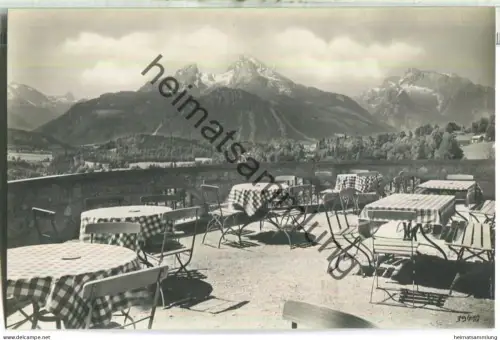 Berchtesgaden - Cafe Restaurant Lockstein - Verlag J. Schmid Berchtesgaden 30er Jahre