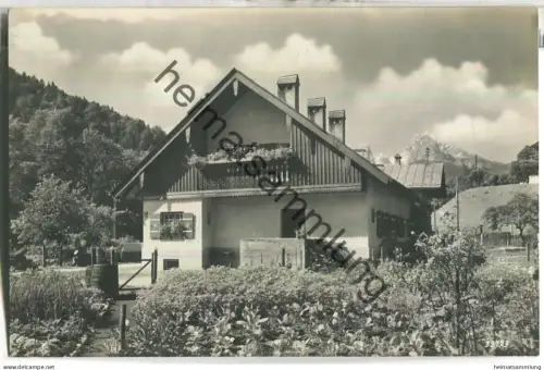 Haus Stadler Berchtesgaden - Foto-Ansichtskarte - Verlag Photo J. Schmid Berchtesgaden