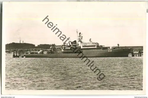 Tender Werra A 68 - Foto-Ansichtskarte - Verlag Foto-Drüppel Wilhelmshaven