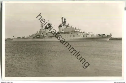 Zerstörer Bayern D 183 - Foto-Ansichtskarte - Verlag Foto-Drüppel Wilhelmshaven