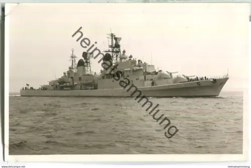Zerstörer Bayern D 183 - Foto-Ansichtskarte - Verlag Foto-Drüppel Wilhelmshaven