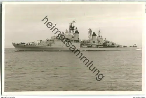 Zerstörer Bayern D 183 - Foto-Ansichtskarte - Verlag Foto-Drüppel Wilhelmshaven
