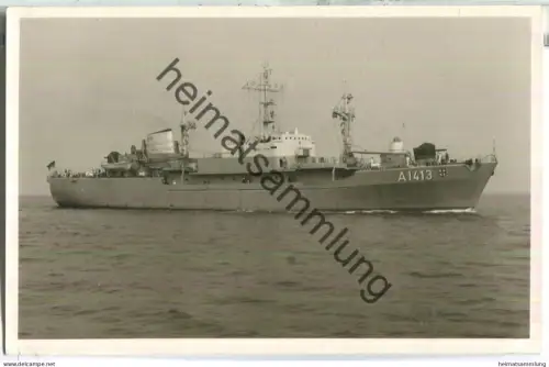 Transporter Freiburg A 1413 - Foto-Ansichtskarte - Verlag Foto-Drüppel Wilhelmshaven