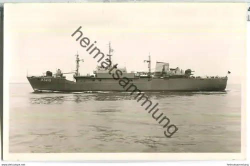 Transporter Meersburg A 1418 - Foto-Ansichtskarte - Verlag Foto-Drüppel Wilhelmshaven
