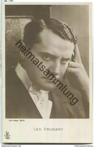 Leo Peukert - Verlag Ross 135/1 - Rückseite beschrieben 1918