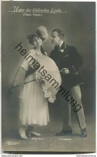 Fritz Seybold - Betty Feiner - Thalia-Theater Berlin - Verlag Photochemie Berlin