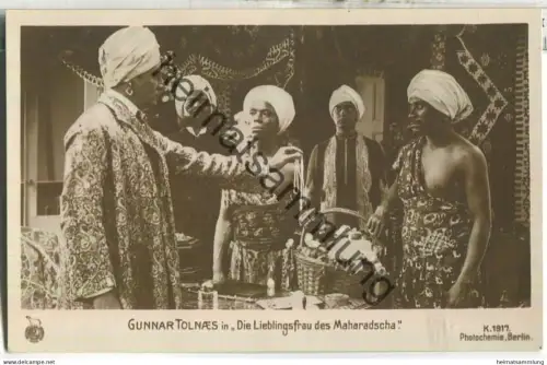 Gunnar Tolnaes - Verlag Photochemie Berlin K. 1917 - Rückseite beschrieben 1918