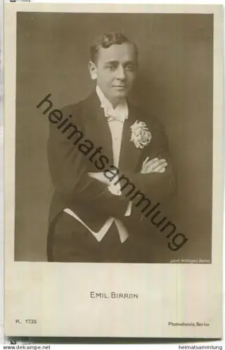 Emil Birron - Verlag Photochemie Berlin K.1735