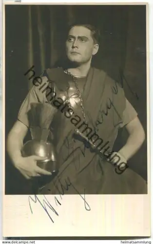 Willy Eichberger - Original Autogramm