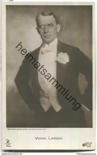 Viggo Larsen - Ross-Verlag 84/6 - Rückseite beschrieben 1917