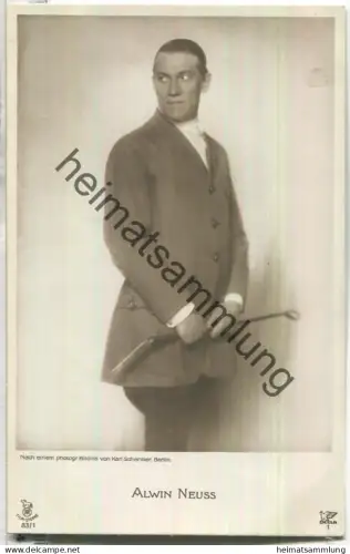 Alwin Neuss - Ross-Verlag 83/1 - Rückseite beschrieben 1918