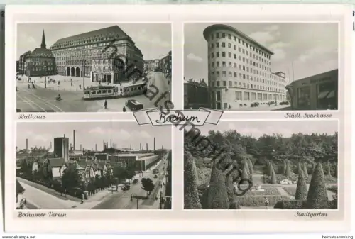 Bochum - Sparkasse - Bochumer Verein - Cramers Kunstanstalt Dortmund 50er Jahre