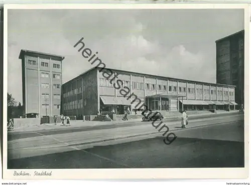 Bochum - Stadtbad - Cramers Kunstanstalt Dortmund 50er Jahre