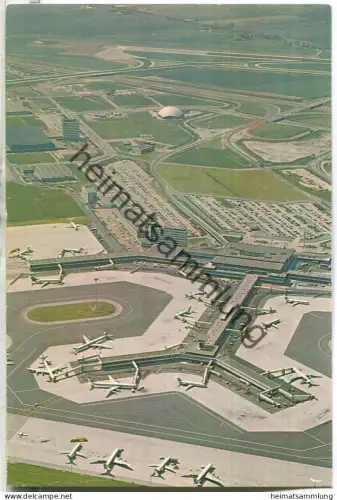 Amsterdam - International Airport Schiphol - Verlag euro color cards rotterdam