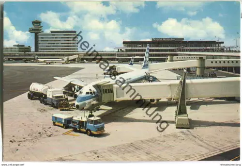 Amsterdam - International Airport Schiphol - Royal Dutch Airlines - Verlag euro color cards rotterdam