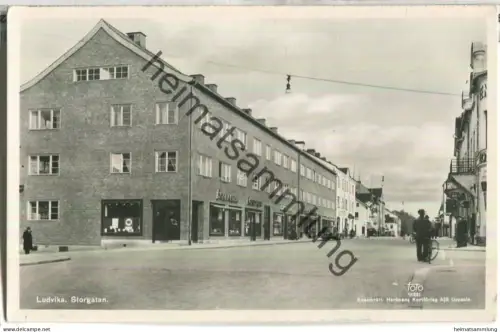 Ludvika - Storgatan - Verlag J. Hasselgrens Bokhandel Ludvika